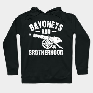 Bayonets and Brotherhood - Civil War Reenactment Hoodie